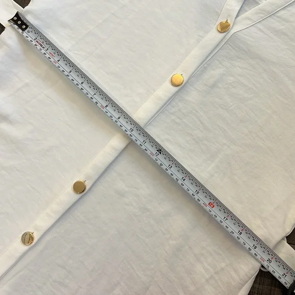 NWOT BELTED SHIRT DRESS SIZE L - Picture 8 of 16